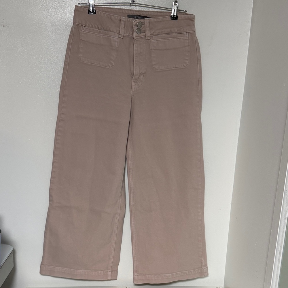 Just USA Women's Flare Jeans in Soft Brown